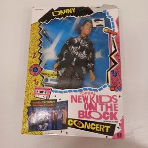 Vtg 1990 New kids on the Block Danny doll. Cassette in box
